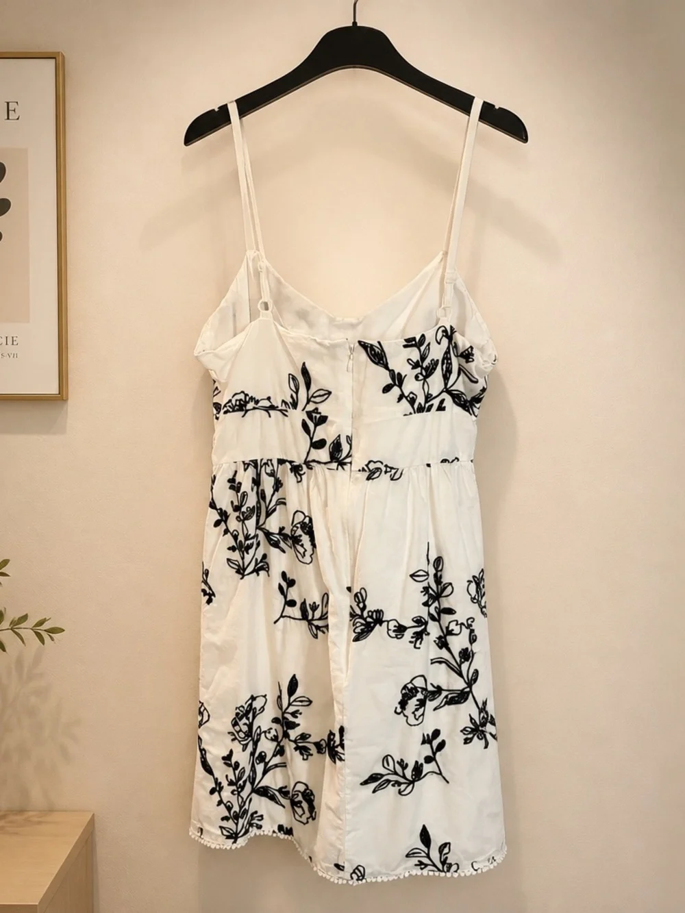 J. Crew White Garment with Black Brand Tag
